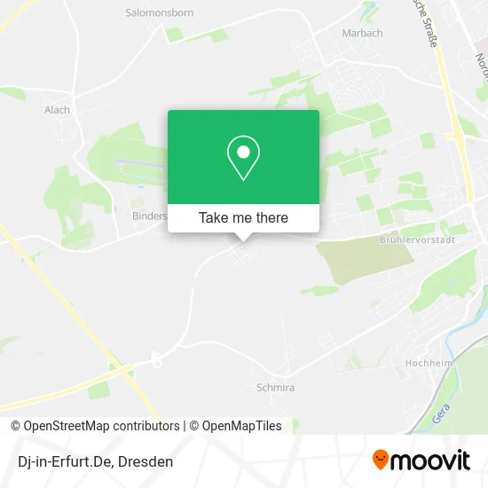 Карта Dj-in-Erfurt.De