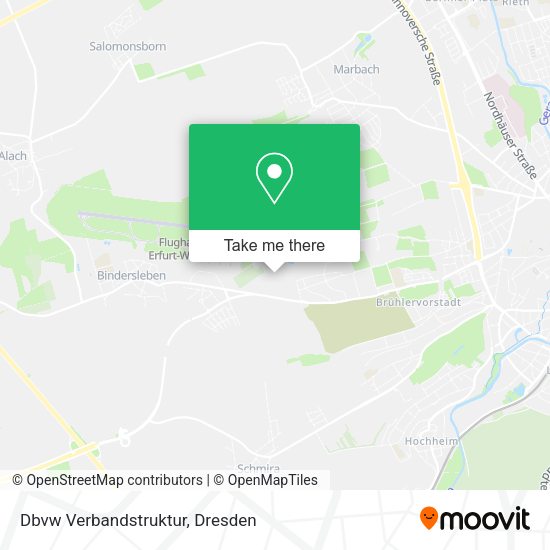 Карта Dbvw Verbandstruktur