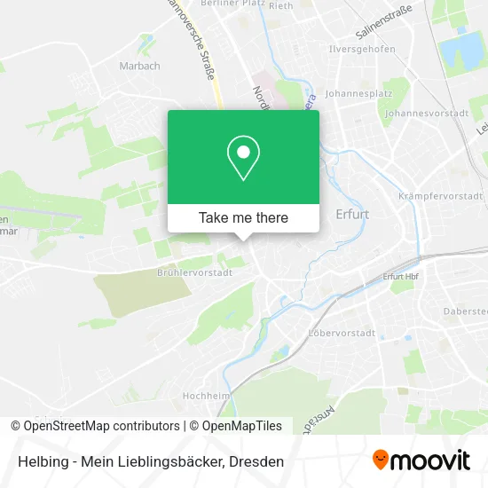 Карта Helbing - Mein Lieblingsbäcker