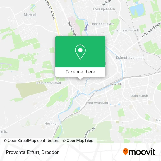 Карта Proventa Erfurt