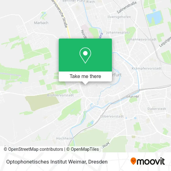 Карта Optophonetisches Institut Weimar