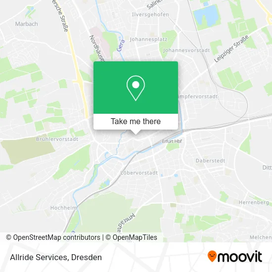Карта Allride Services