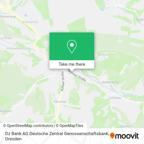 Карта Dz Bank AG Deutsche Zentral Genossenschaftsbank