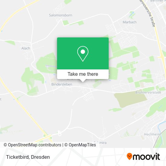 Карта Ticketbird