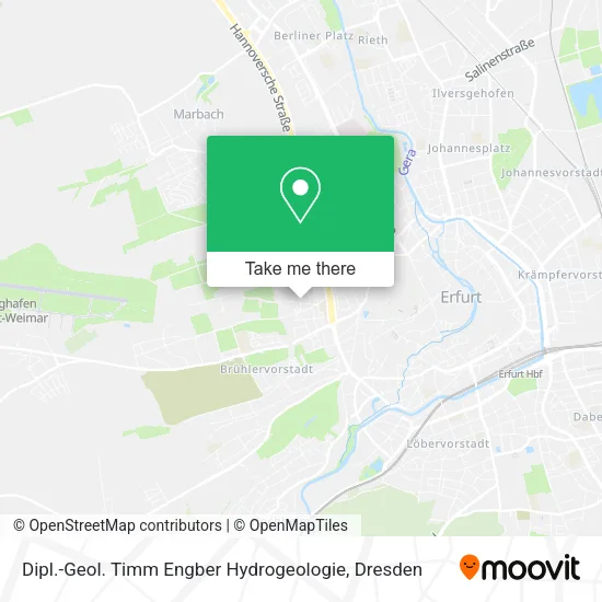 Карта Dipl.-Geol. Timm Engber Hydrogeologie