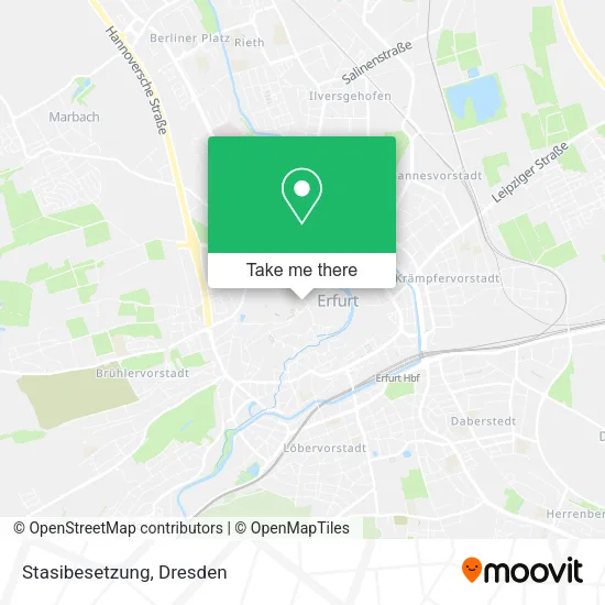 Карта Stasibesetzung