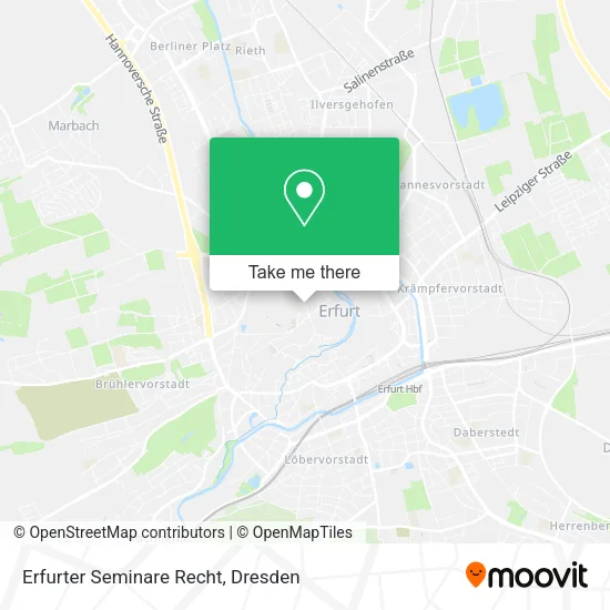 Карта Erfurter Seminare Recht