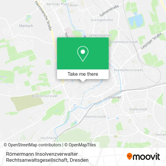 Römermann Insolvenzverwalter Rechtsanwaltsgesellschaft map