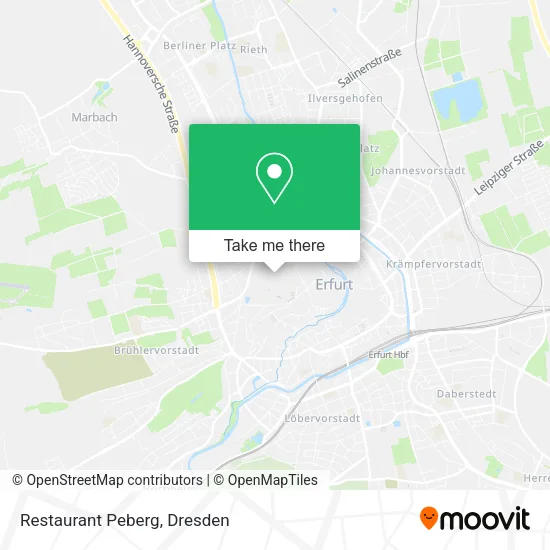 Карта Restaurant Peberg