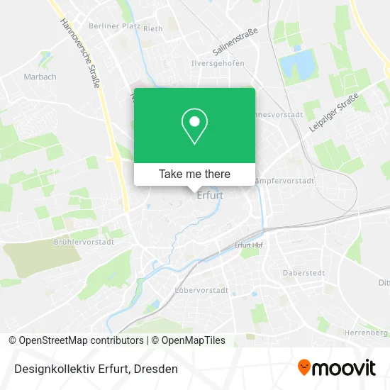 Карта Designkollektiv Erfurt