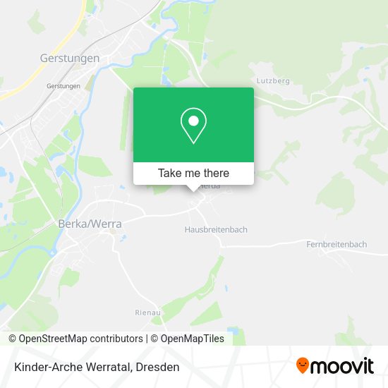 Карта Kinder-Arche Werratal