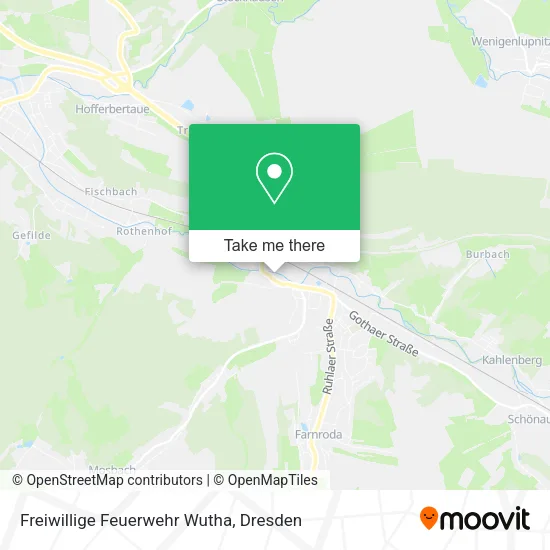 Карта Freiwillige Feuerwehr Wutha