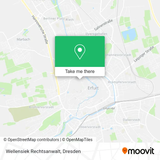 Карта Wellensiek Rechtsanwalt