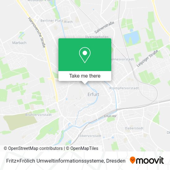 Карта Fritz+Frölich Umweltinformationssysteme