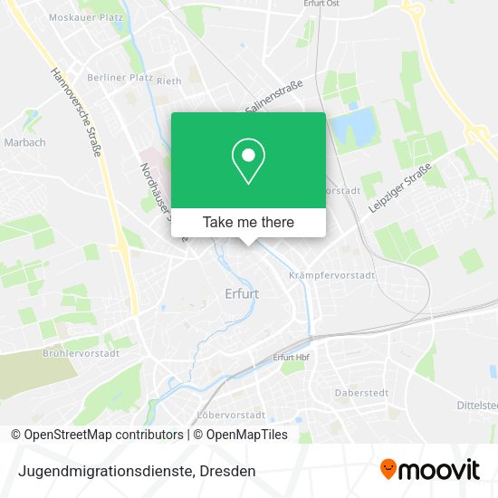 Карта Jugendmigrationsdienste