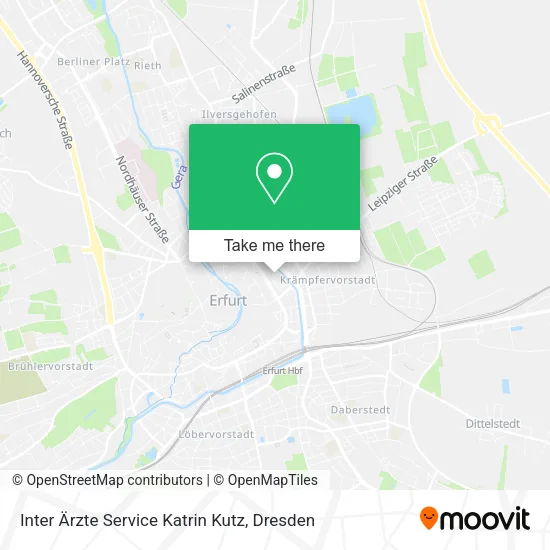 Карта Inter Ärzte Service Katrin Kutz