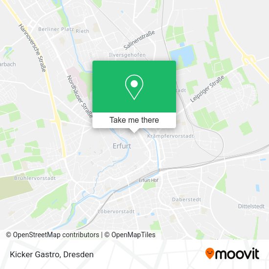 Карта Kicker Gastro