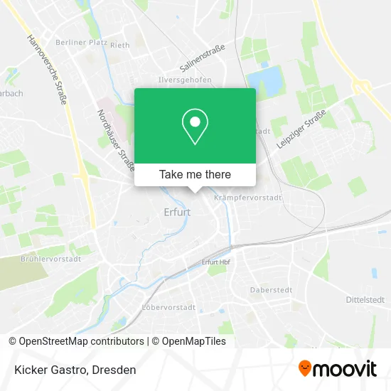 Карта Kicker Gastro