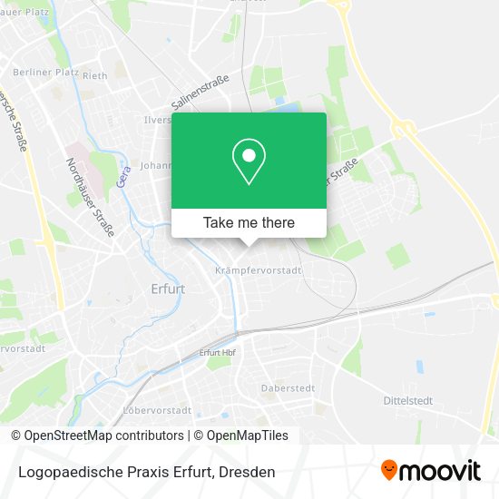 Карта Logopaedische Praxis Erfurt