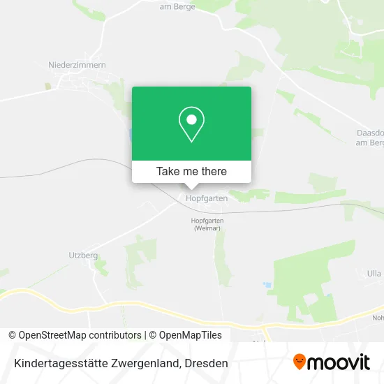 Карта Kindertagesstätte Zwergenland