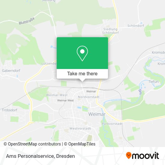 Карта Ams Personalservice