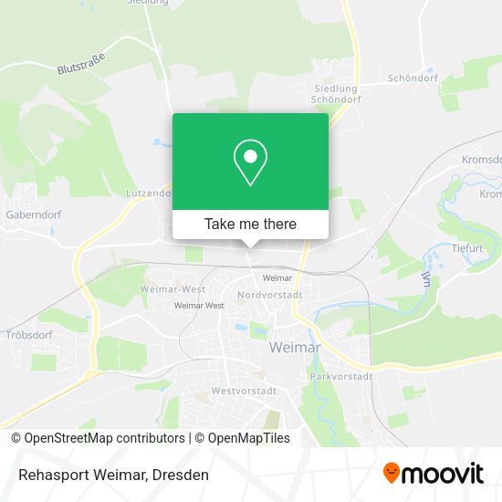 Карта Rehasport Weimar