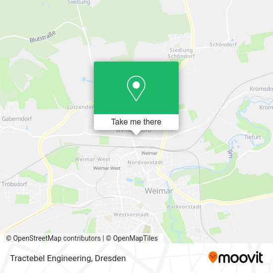 Карта Tractebel Engineering