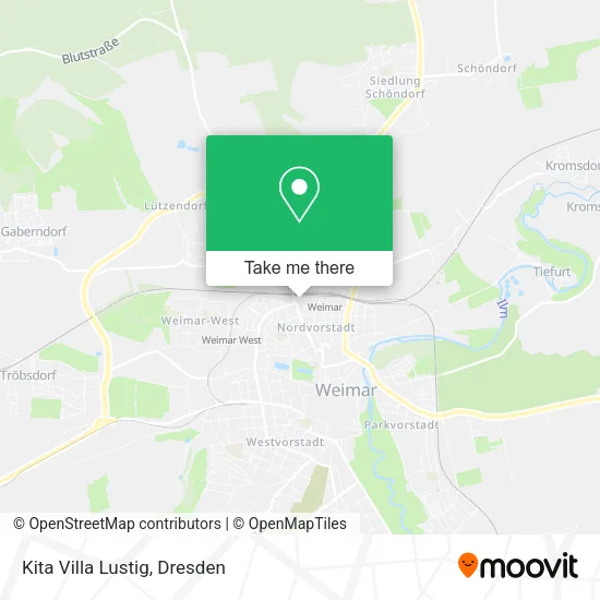 Карта Kita Villa Lustig
