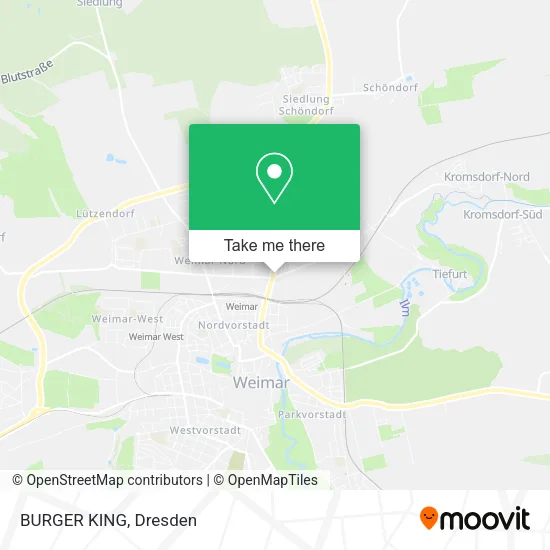 BURGER KING map