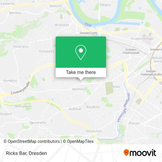 Карта Ricks Bar