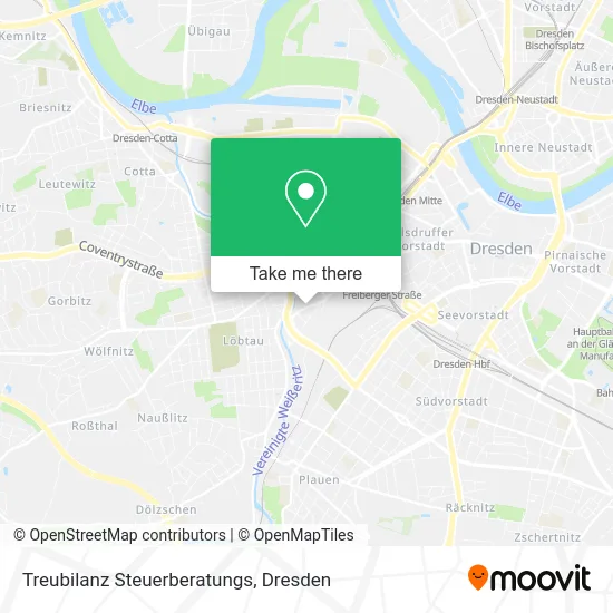 Карта Treubilanz Steuerberatungs