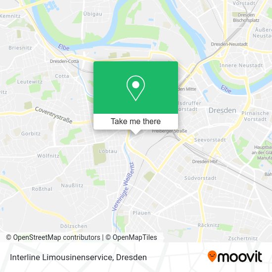 Карта Interline Limousinenservice