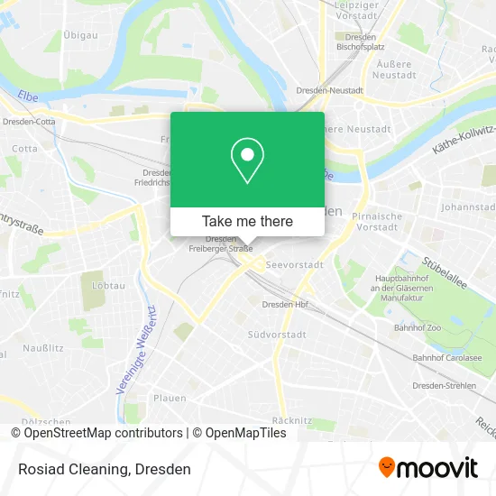 Rosiad Cleaning map