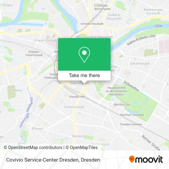 Карта Covivio Service-Center Dresden