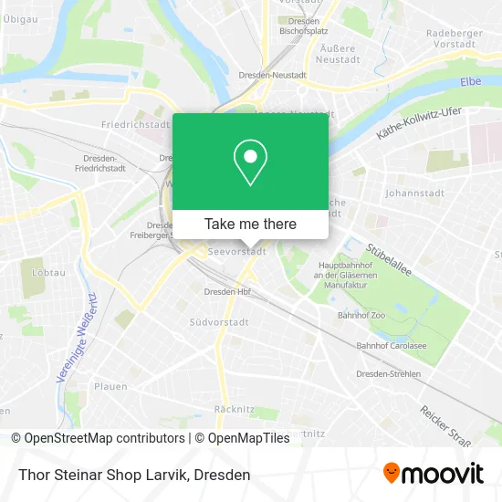 Карта Thor Steinar Shop Larvik