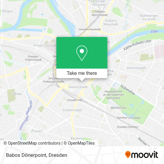 Карта Babos Dönerpoint