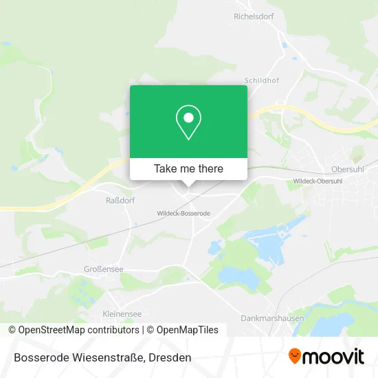 Карта Bosserode Wiesenstraße