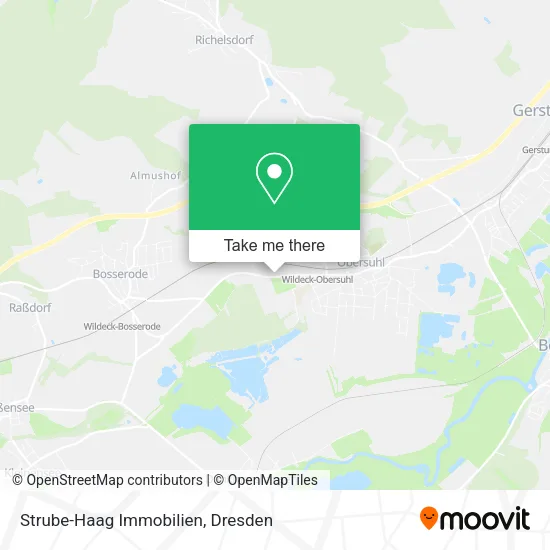 Карта Strube-Haag Immobilien