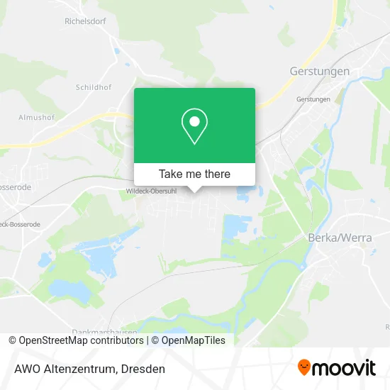 Карта AWO Altenzentrum