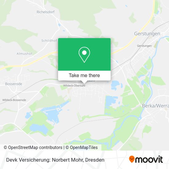 Карта Devk Versicherung: Norbert Mohr