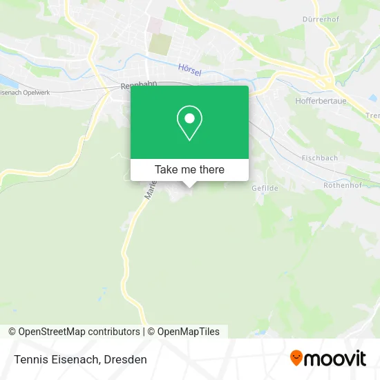 Карта Tennis Eisenach