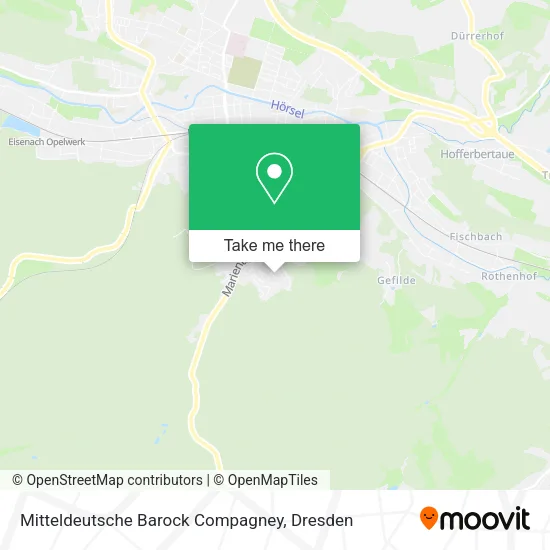 Карта Mitteldeutsche Barock Compagney