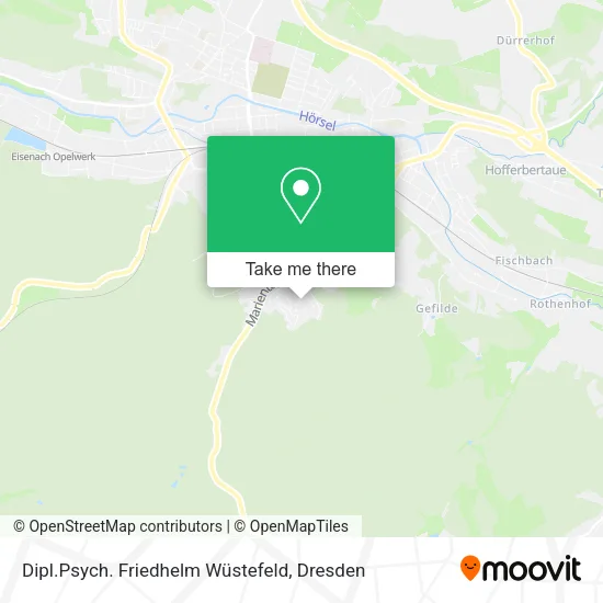Карта Dipl.Psych. Friedhelm Wüstefeld