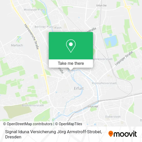 Карта Signal Iduna Versicherung Jörg Armstroff-Strobel