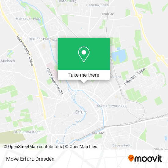 Карта Move Erfurt