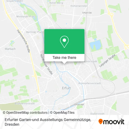 Карта Erfurter Garten-und Ausstellungs Gemeinnützige