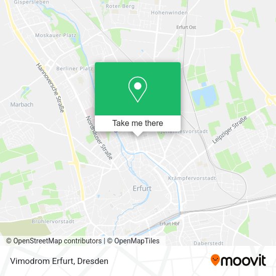 Карта Vimodrom Erfurt