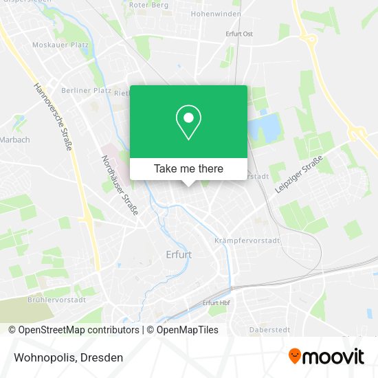Карта Wohnopolis