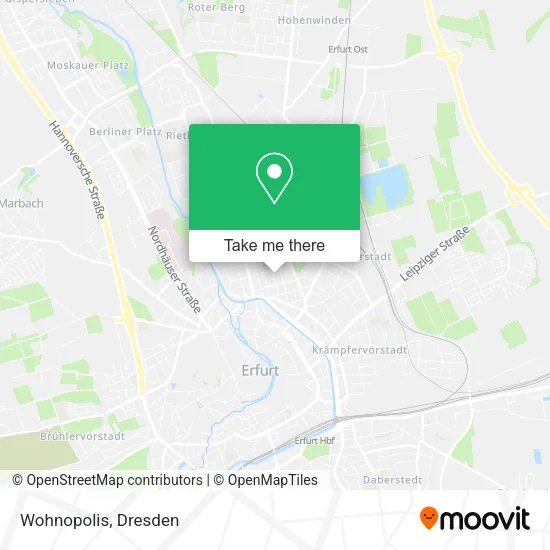 Карта Wohnopolis