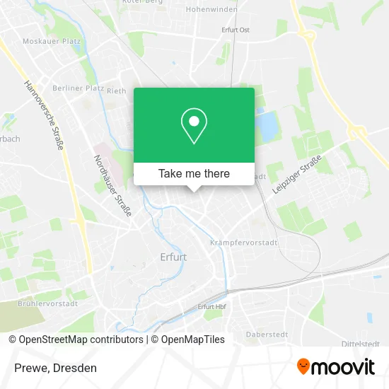 Карта Prewe